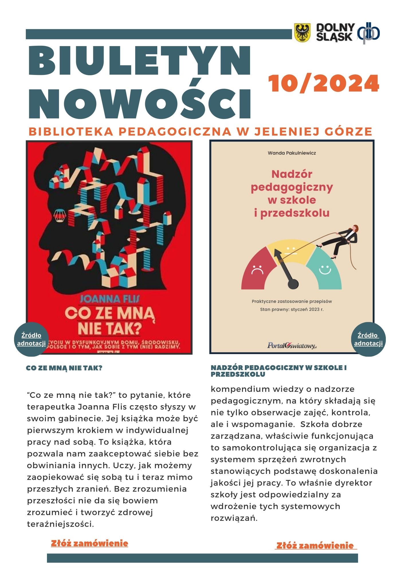 Biuletyn Nowości nr 10/2024