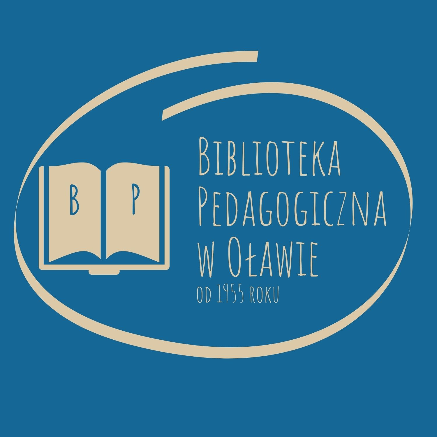 Logo Biblioteki Pedagogicznej w Oławie