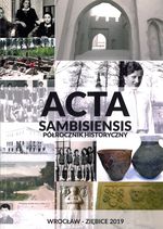 okładka czasopisma Acta Sambisiensis