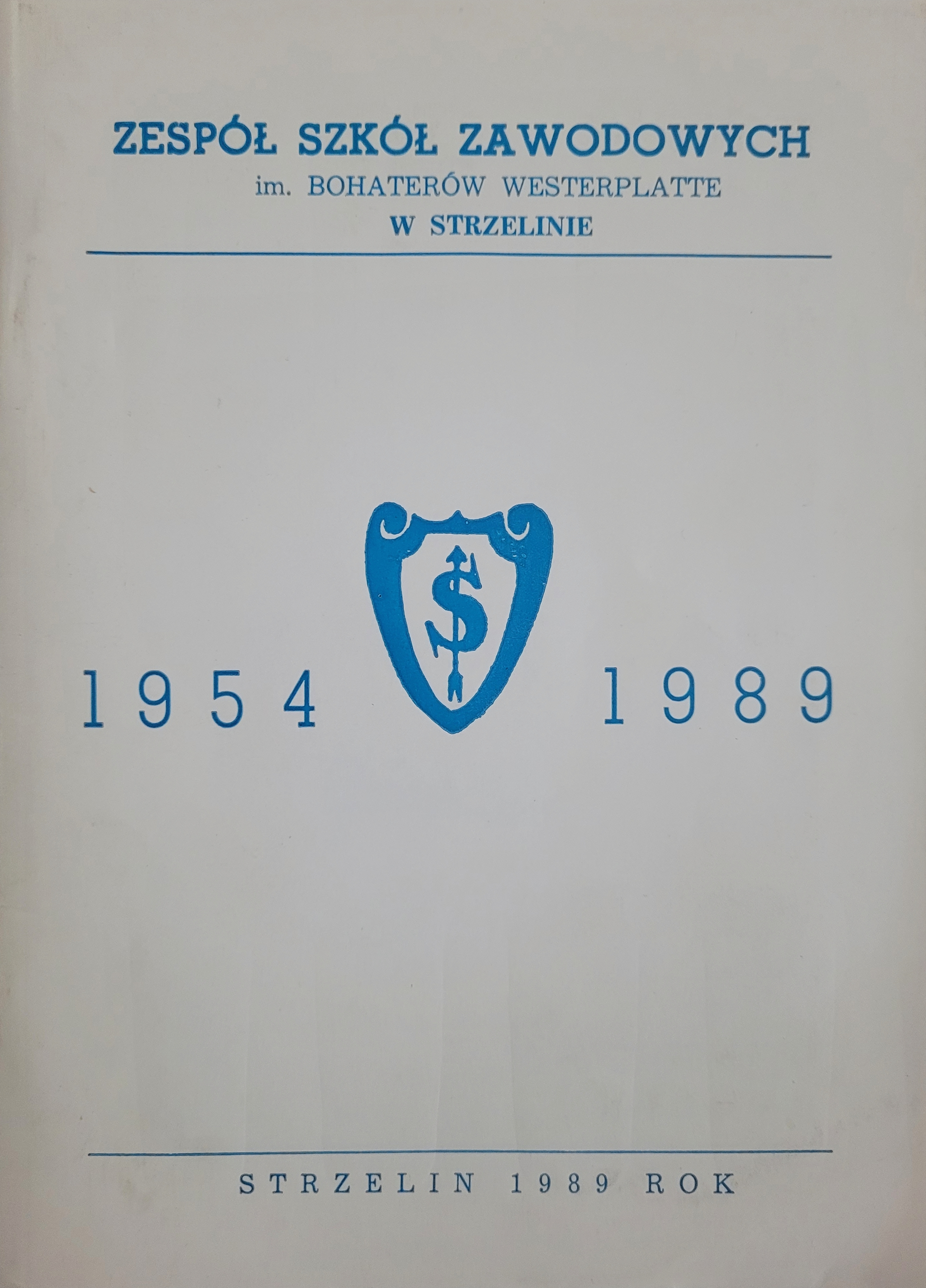 okładka ksiazki Zespół Szkół Zawodowych w Strzelinie: 1954-1989