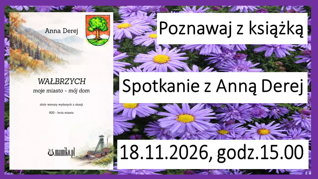 listopadowe spotkanie z poezją o Wałbrzychu