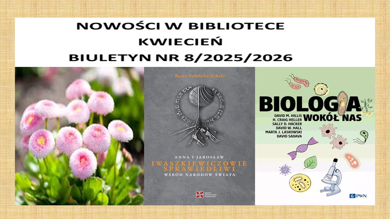 Biuletyn nowości na kwiecień 2026