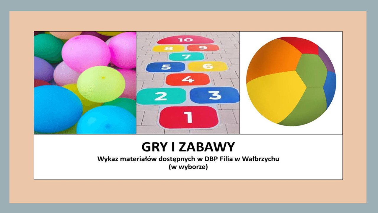 gry i zabawy wykaz literatury