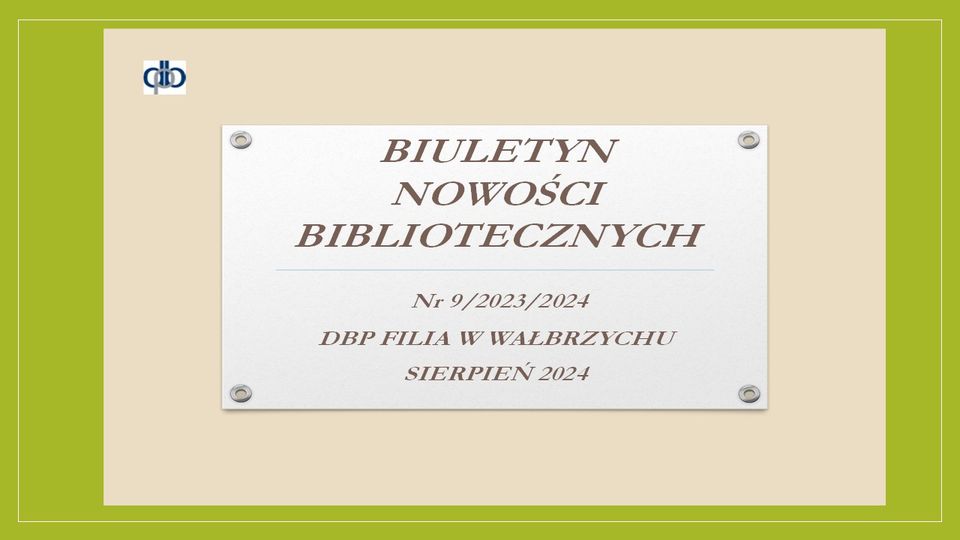 nowości sierpień 2024