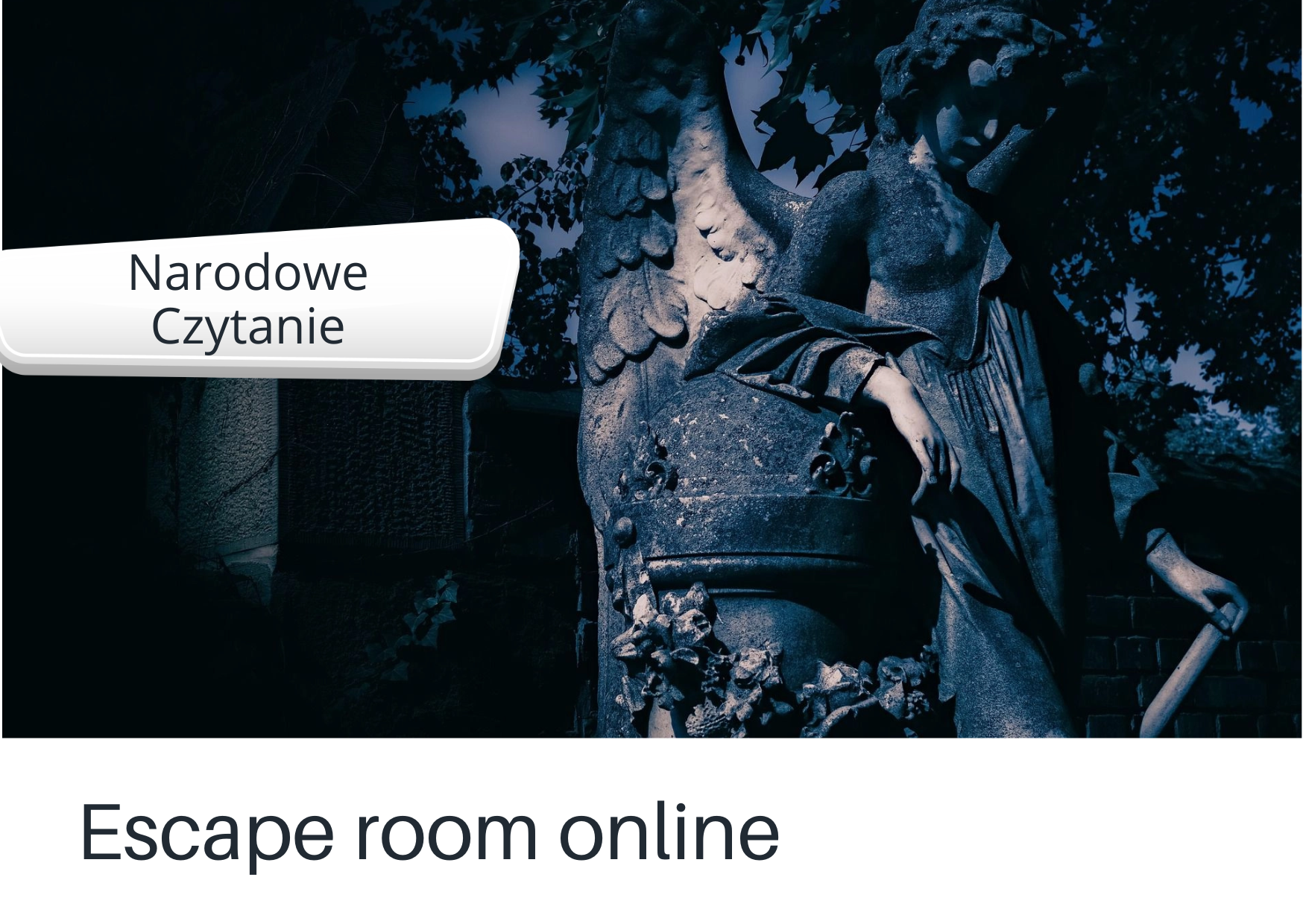 Grafika ilustracyjna: Narodowe Czytanie 2026 Dziadów Adama Mickiewicza - escape room