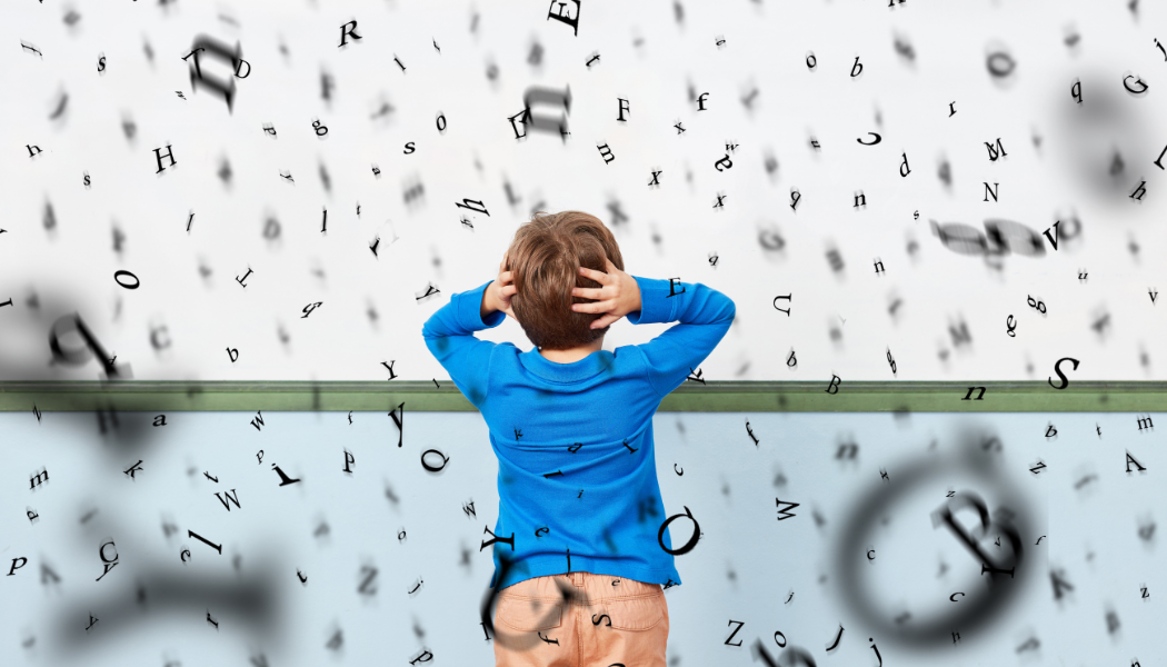 Grafika ilustracyjna do materiału w Czytelni Nauczycielskiej Dysleksja