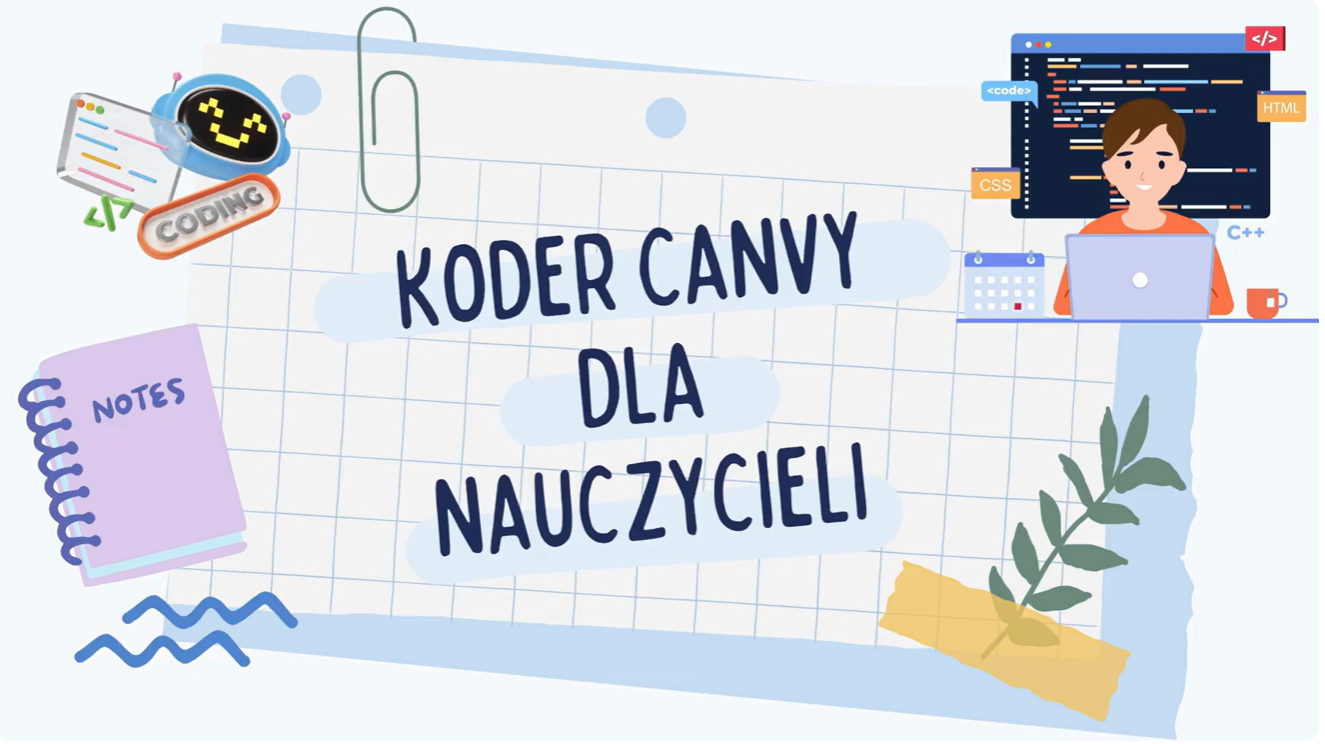 Grafika ilustracyjna do zakładki Tutoriale: Canva-hurtowo tworzymy dyplomy