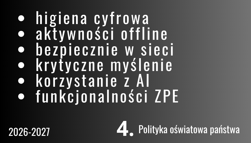Grafika ilustracyjna do materiału Kierunki polityki oświatowej 2026-27: Priorytet 4