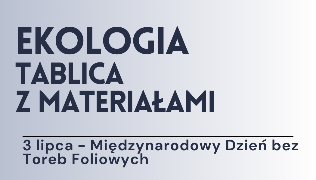 Grafika ilustracyjna: materiały edukacyjne - Ekologia - opakowania