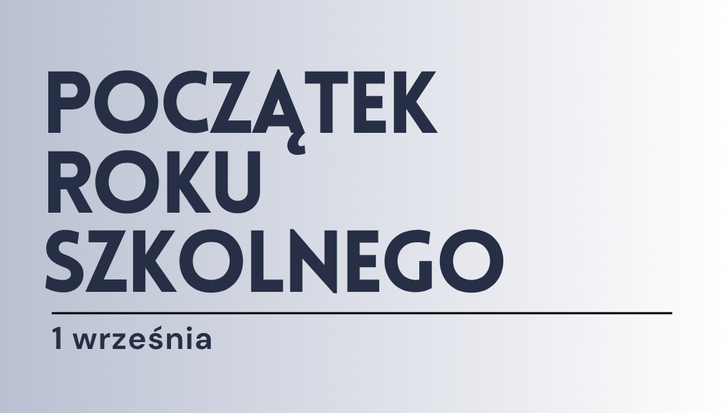 Grafika ilustracyjna: materiały edukacyjne - Początek roku szkolnego