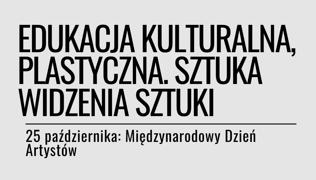 Grafika ilustracyjna: materiały edukacyjne - Międzynarodowy Dzień Artystów
