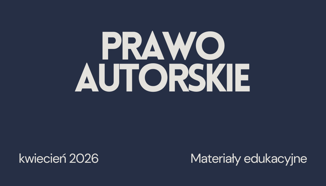 Grafika ilustracyjna do strony Prawo autorskie - aktualizacja materiału