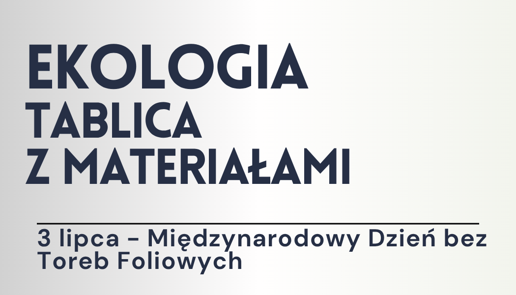 Grafika ilustracyjna: materiały edukacyjne - Ekologia - opakowania