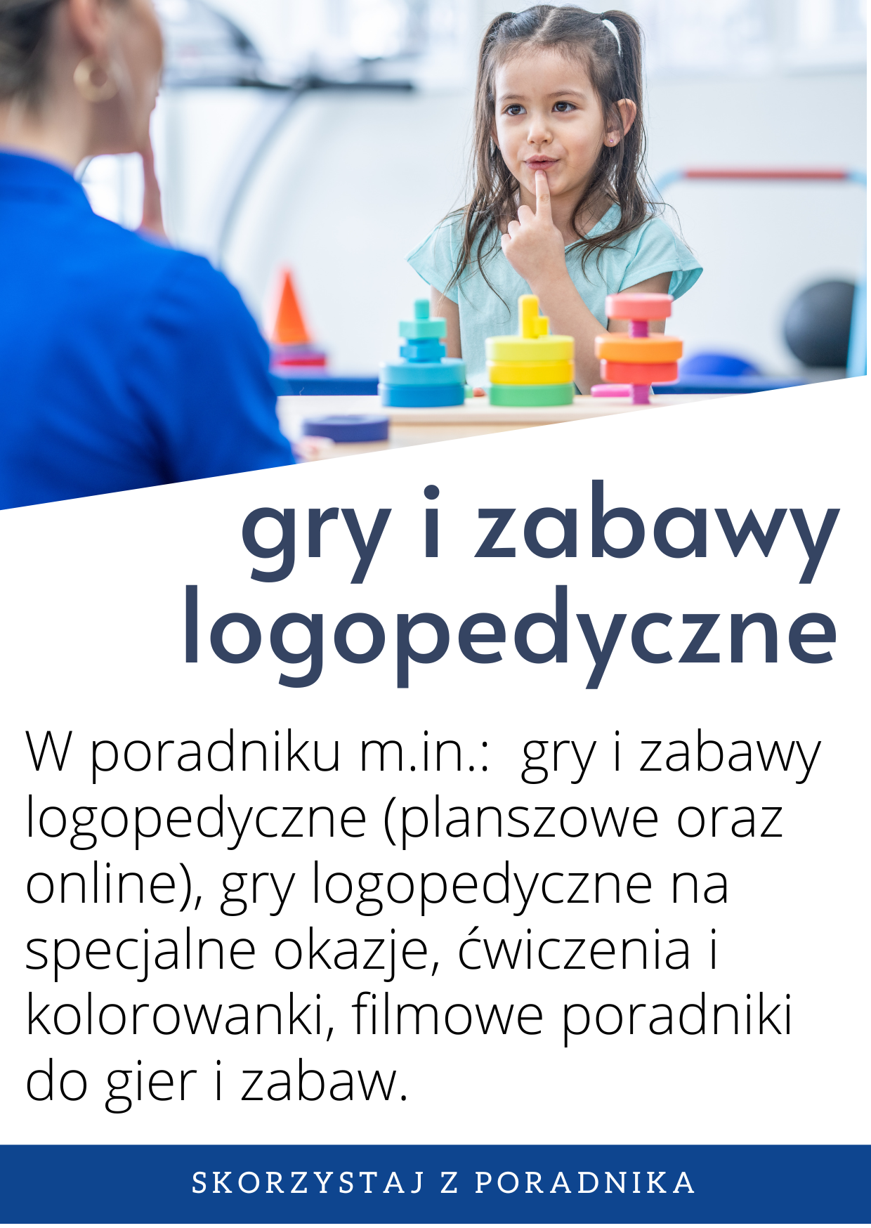 Poradnik online: Gry i zabawy logopedyczne. Niezbędnik logopedy