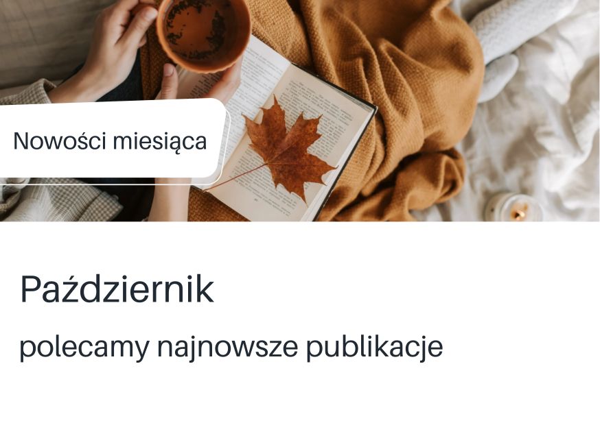 Nowości książkowe w październiku. Informacja w prezentacji w serwisie Genial.ly