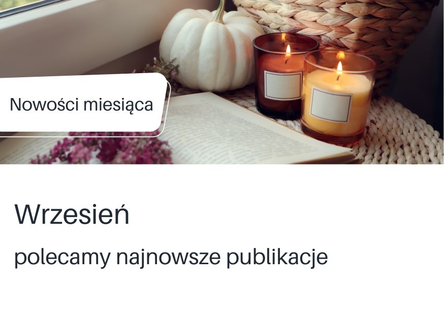 Nowości książkowe w wrześniu. Informacja w prezentacji w serwisie Genial.ly