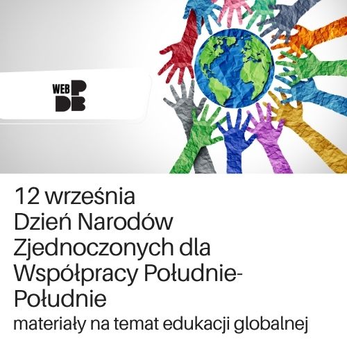 Materiały edukacyjne w serwisie WEBDBP na temat edukacji globalnej.