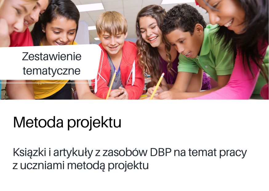 Grafika ilustracyjna z zestawieniem bibliograficznym Metoda projektu
