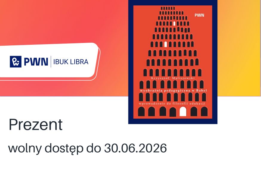 Prezent od IbukLibra "Wyobraźnia pedagogiczna w Babel" Krzysztofa Maliszewskiego. Link do prezentacji w serwisie Genial.ly