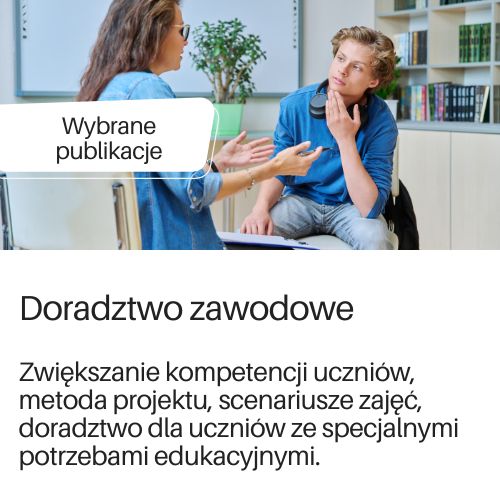 Wybrane publikacje z baz DBP na temat doradztwa zawodowego. Link do serwisu Wakalet.
