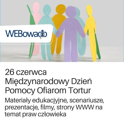Kolekcja materiałów na WEBowaDBP na temat praw człowieka