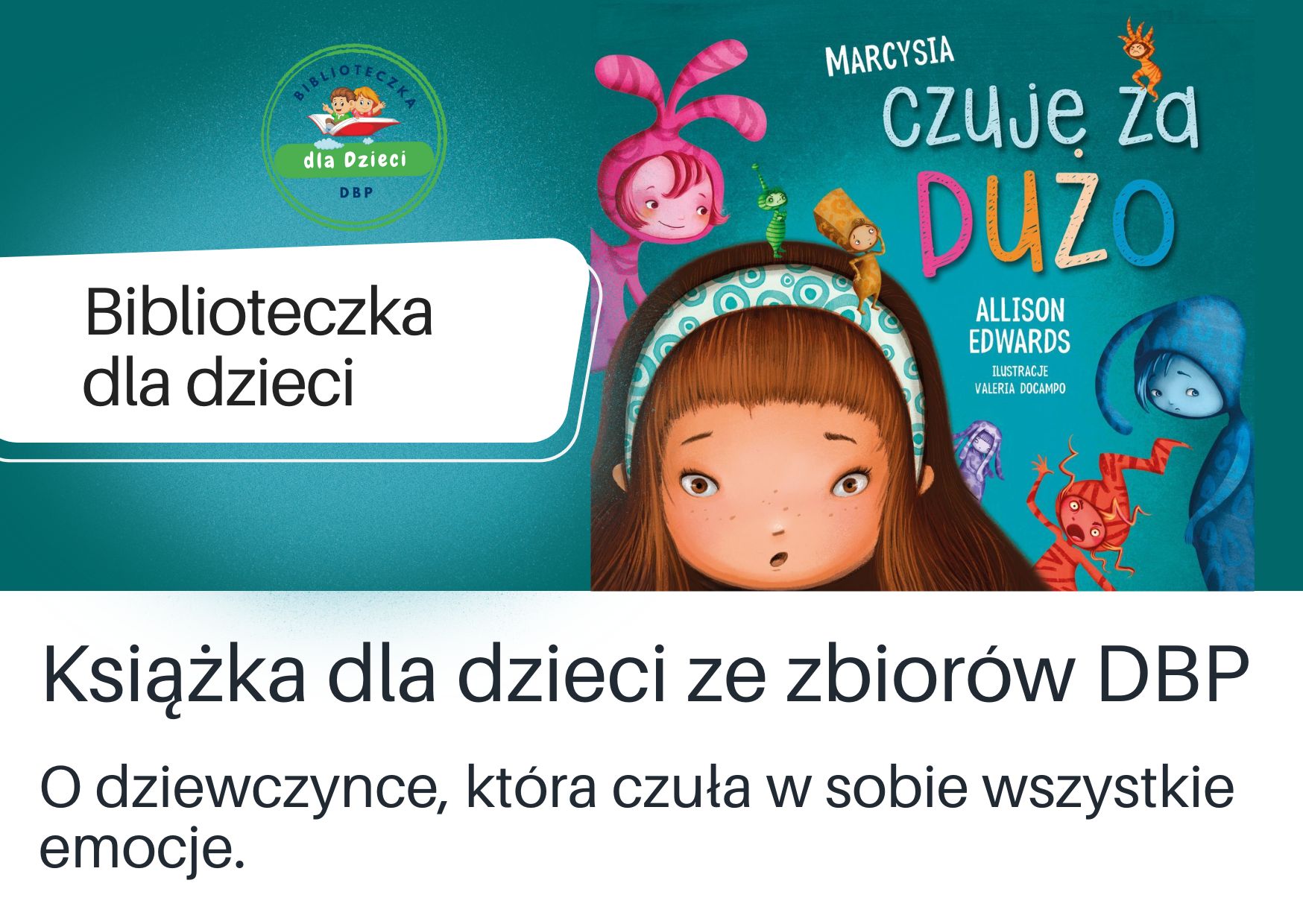 Biblioteczka dla dzieci - link do kolekcji polecanych książek