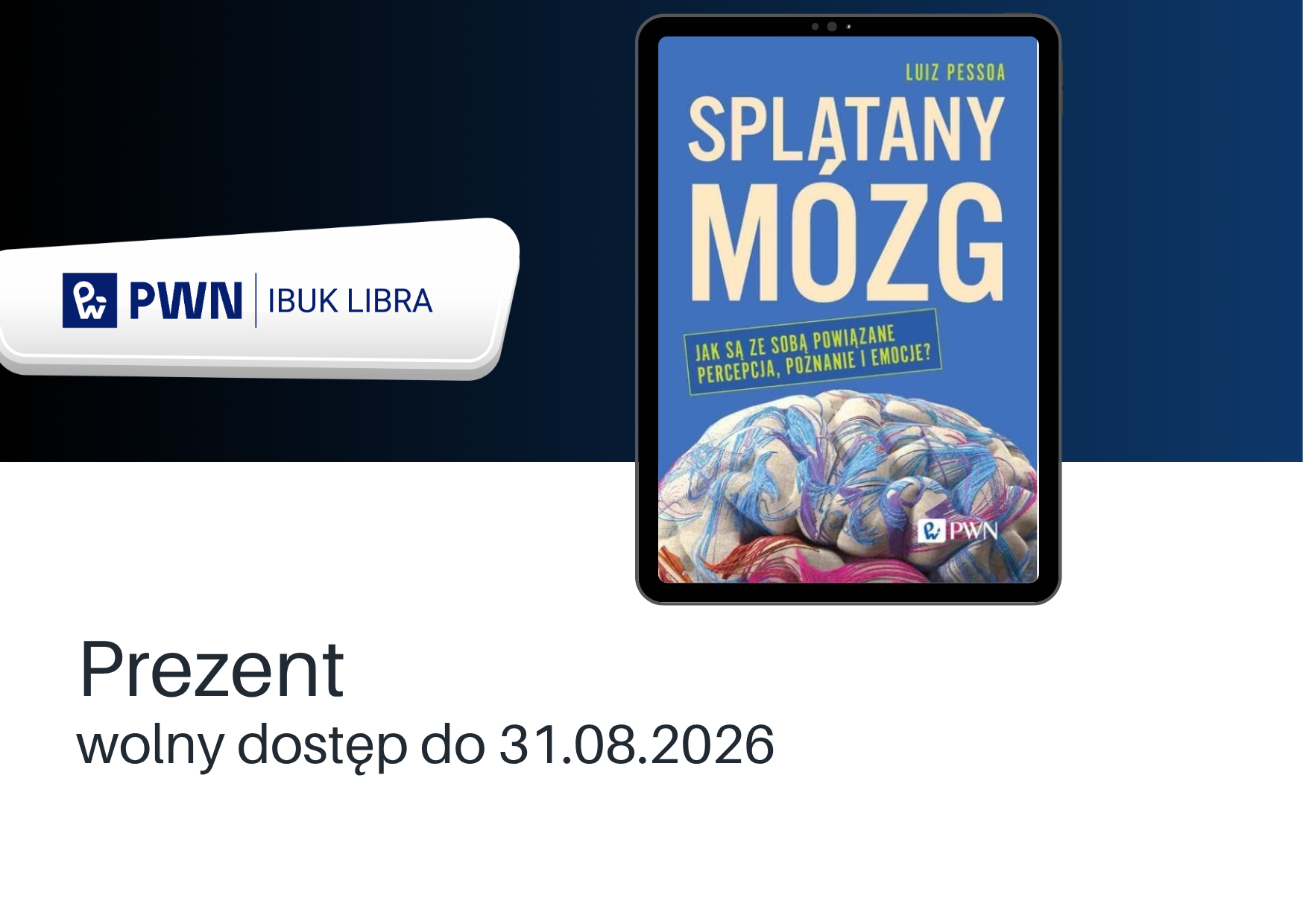 Prezent od IbukLibra: "Splątany mózg" Luiz Pessoa. Prezentacja w serwisie Genial.ly.