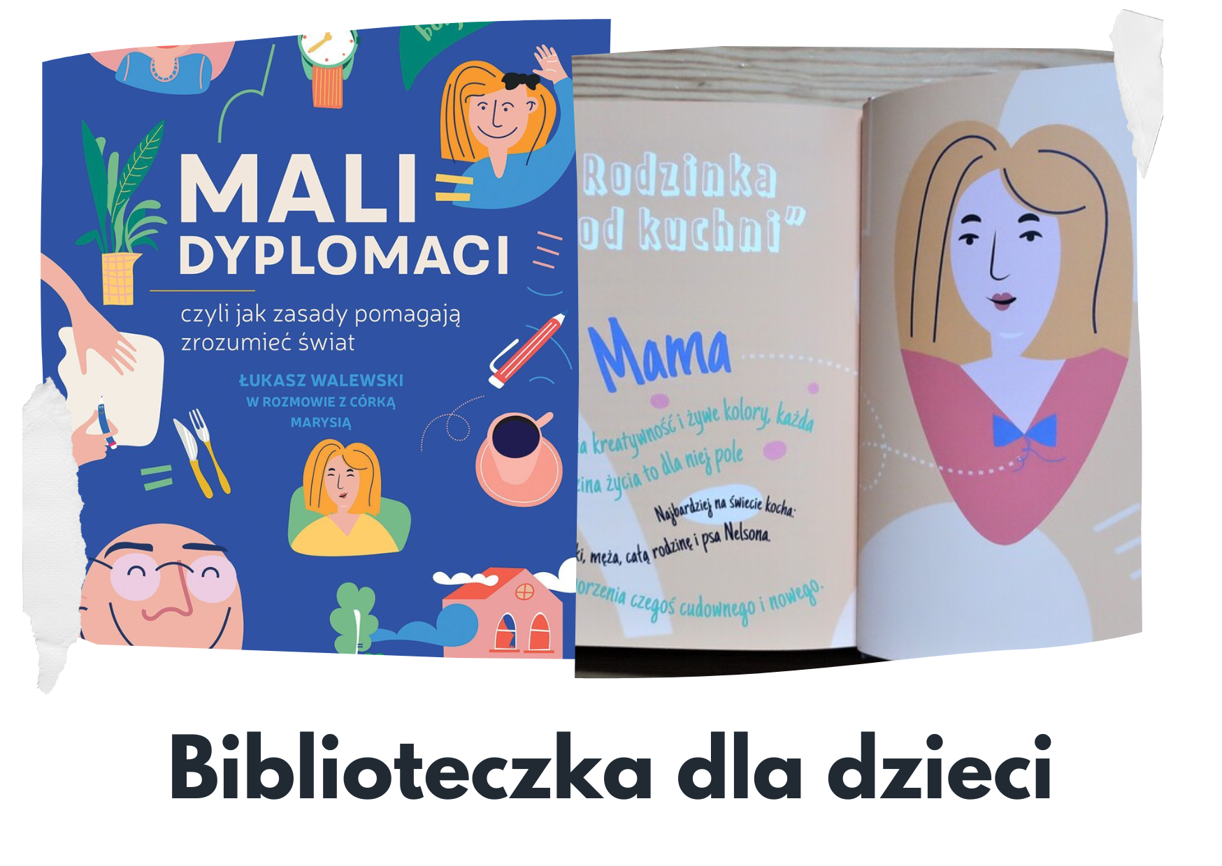 Biblioteczka dla dzieci - polecenie książki Mali dyplomaci