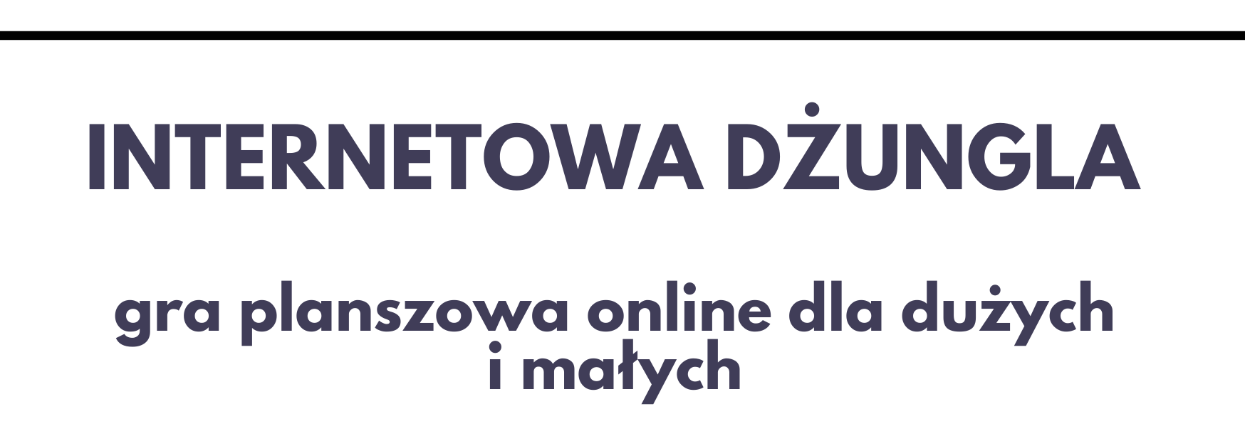 Grafika z linkiem do gry online Interentowa dżungla