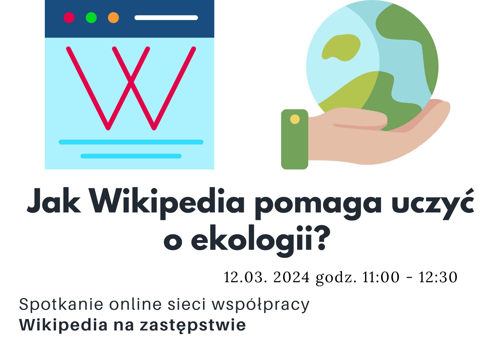 Wikipedia na zastępstwie - cykl szkoleń online