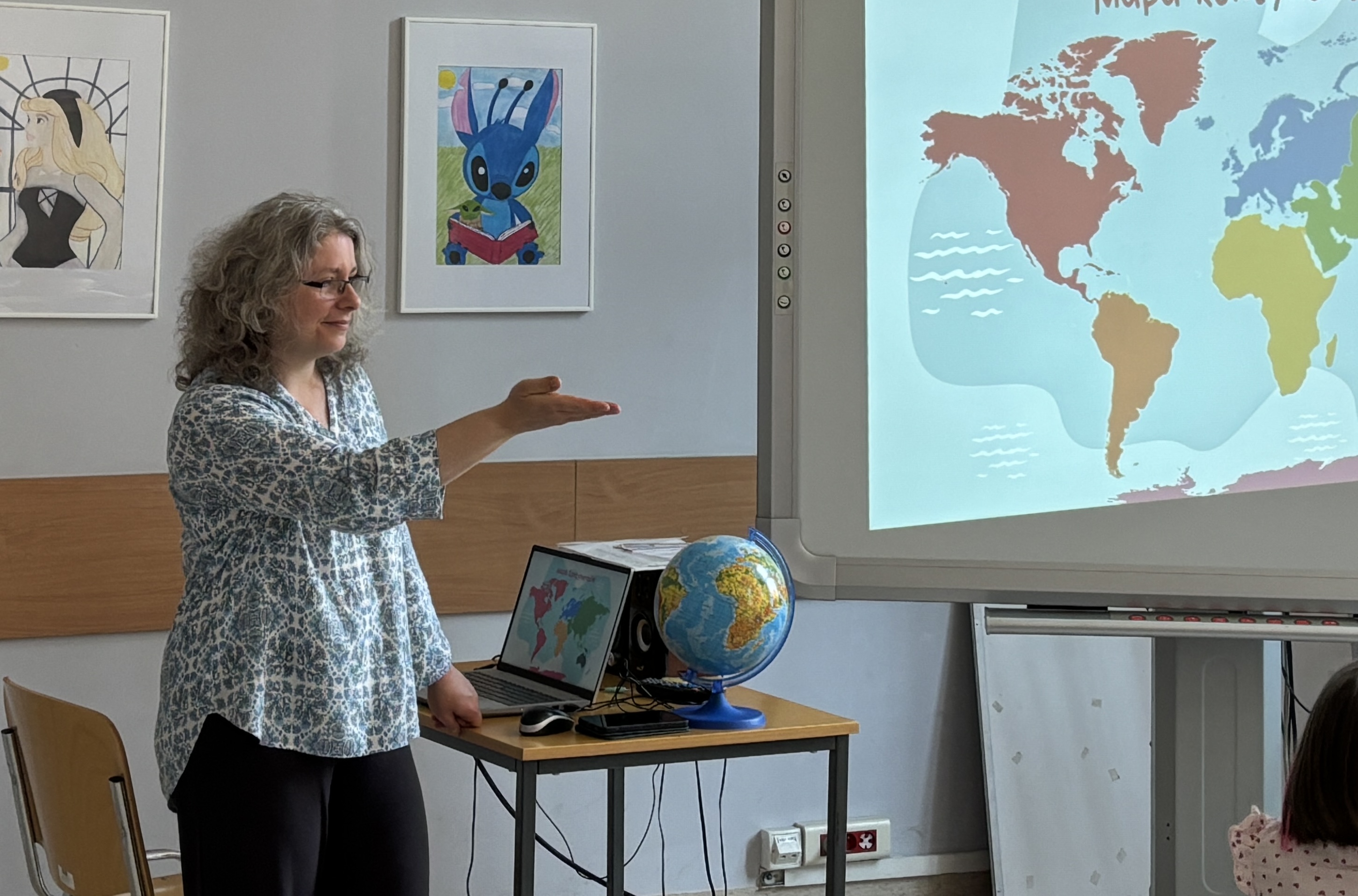 Grafika ilustracyjna - zajęcia edukacyjne z okazji Dnia Europy