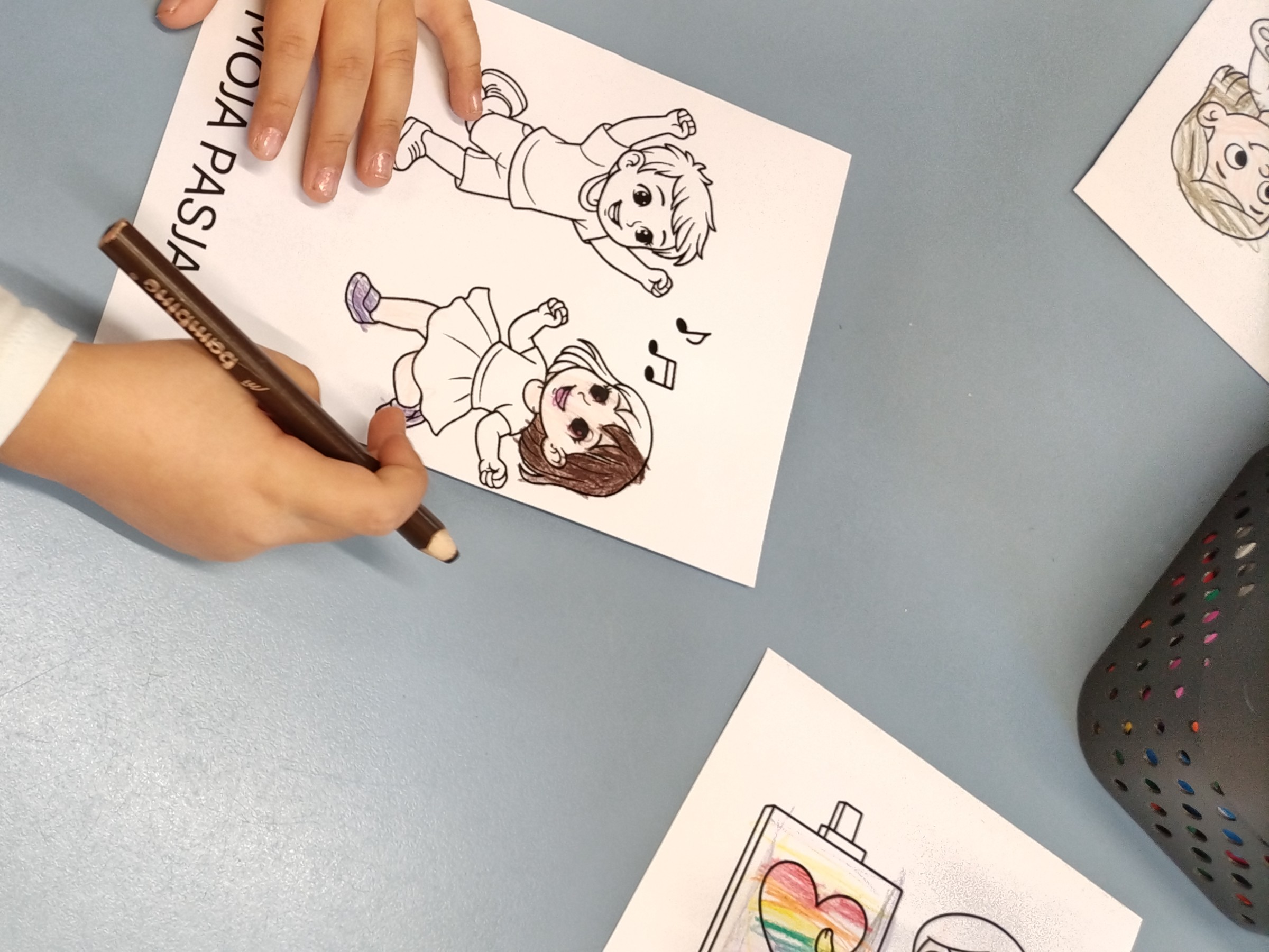 Grafika ilustracyjna do zajęć w Dniu Głośnego Czytania