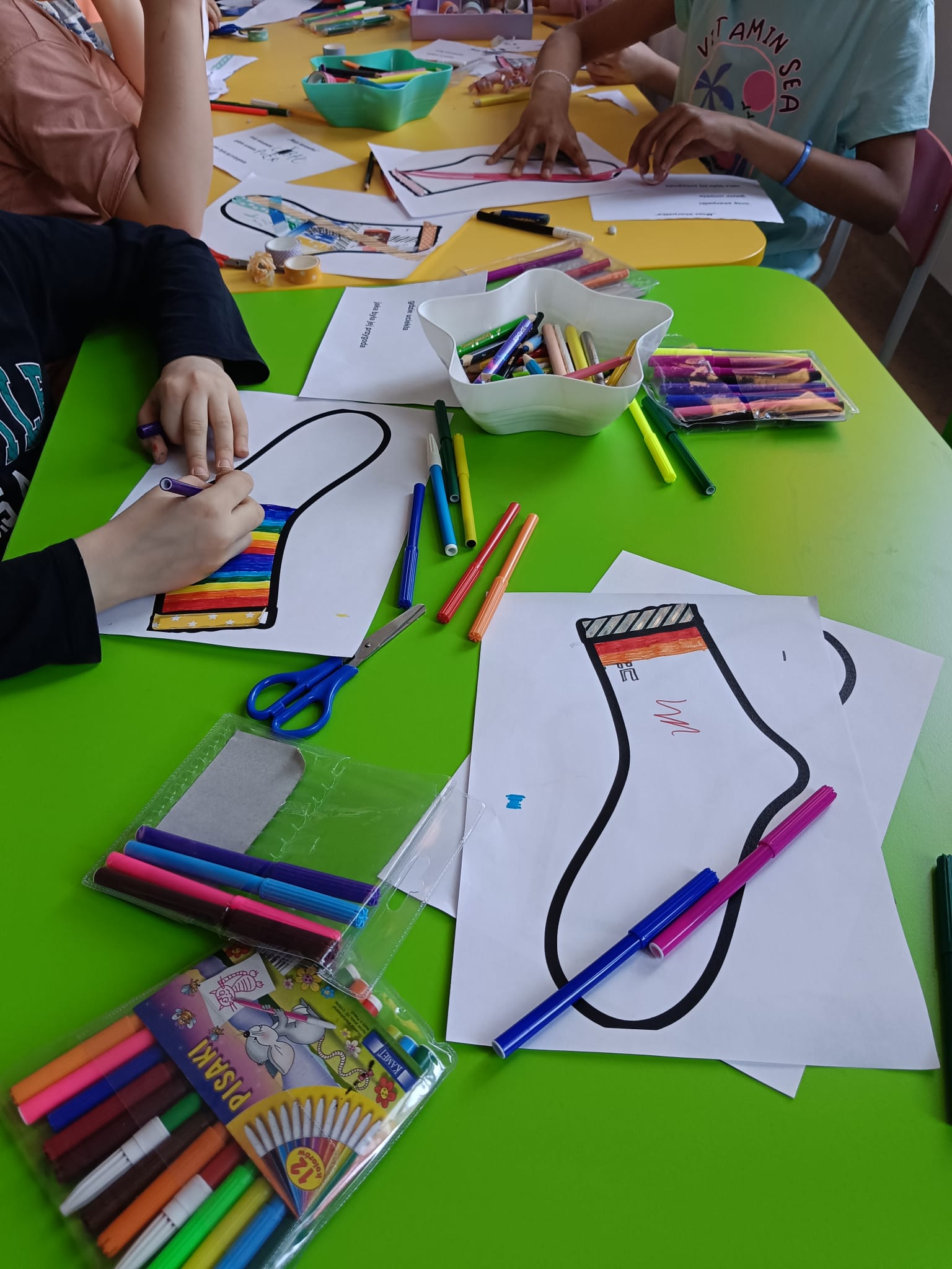 Grafika ilustracyjna - zajęcia z książką Paszport czytelniczy