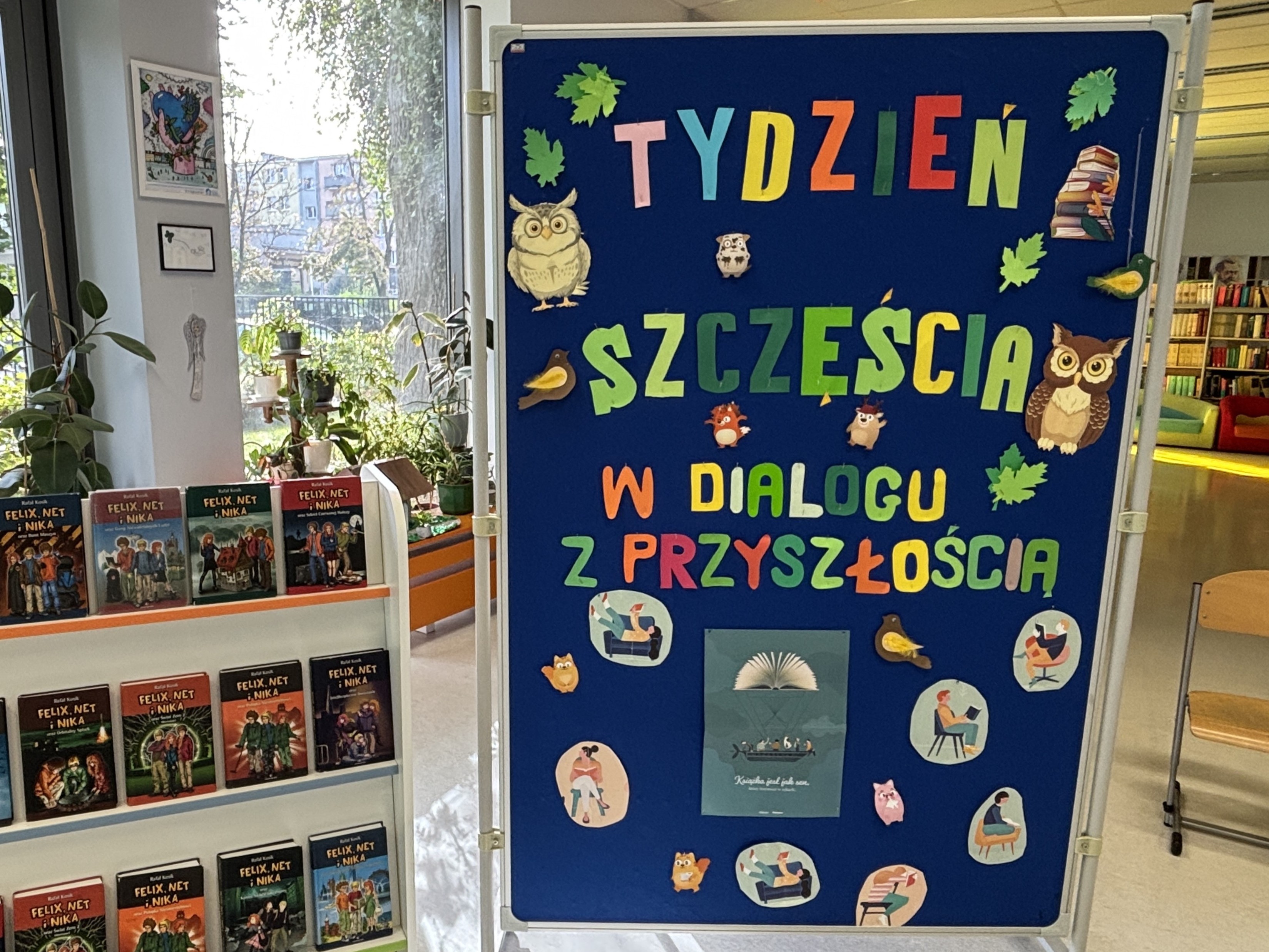 Grafika ilustracyjna do zajęć z okazji Tygodnia Szczęścia 2026