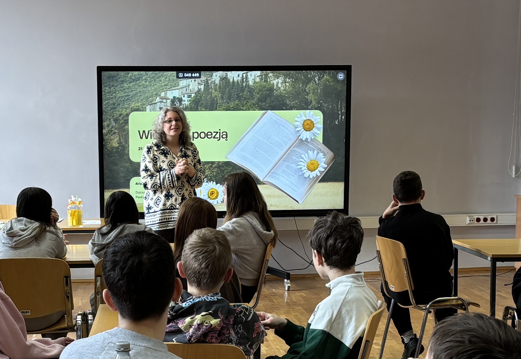 Grafika ilustracyjna  - zajęcia z okazji Dnia Wiosny