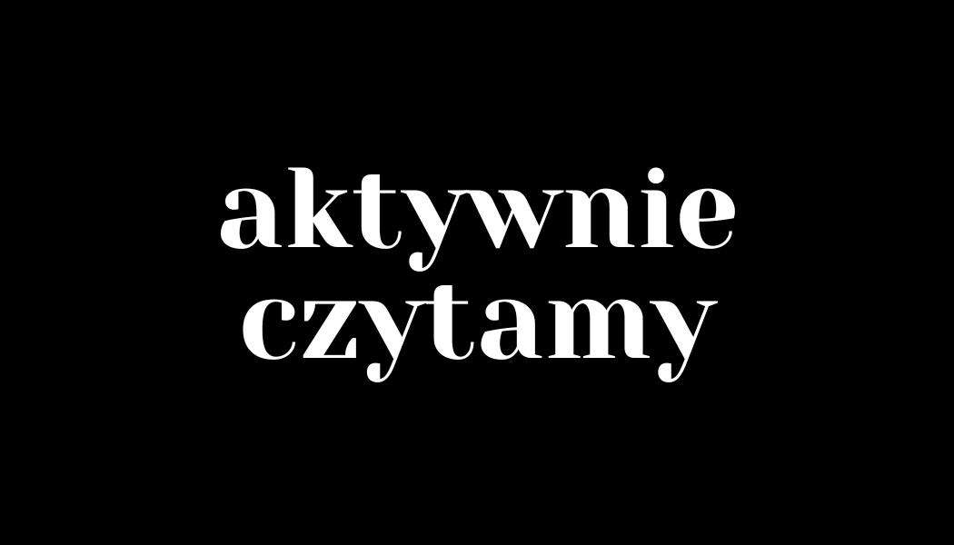 Grafika ilustracyjna działu Aktywnie czytamy