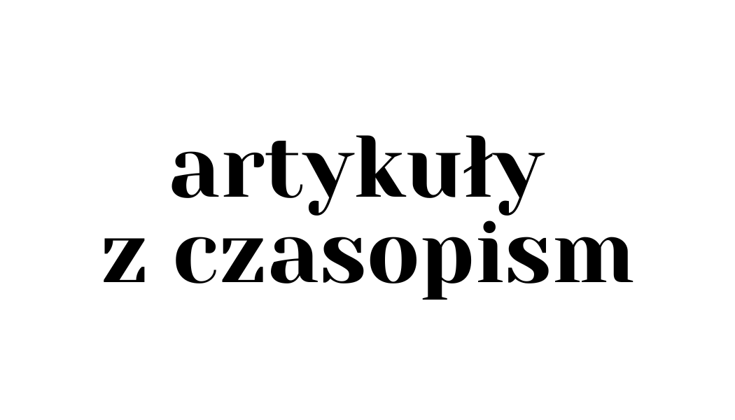 Zasoby Biblioteki - artykuły z czasopism: baza EDUKACJA