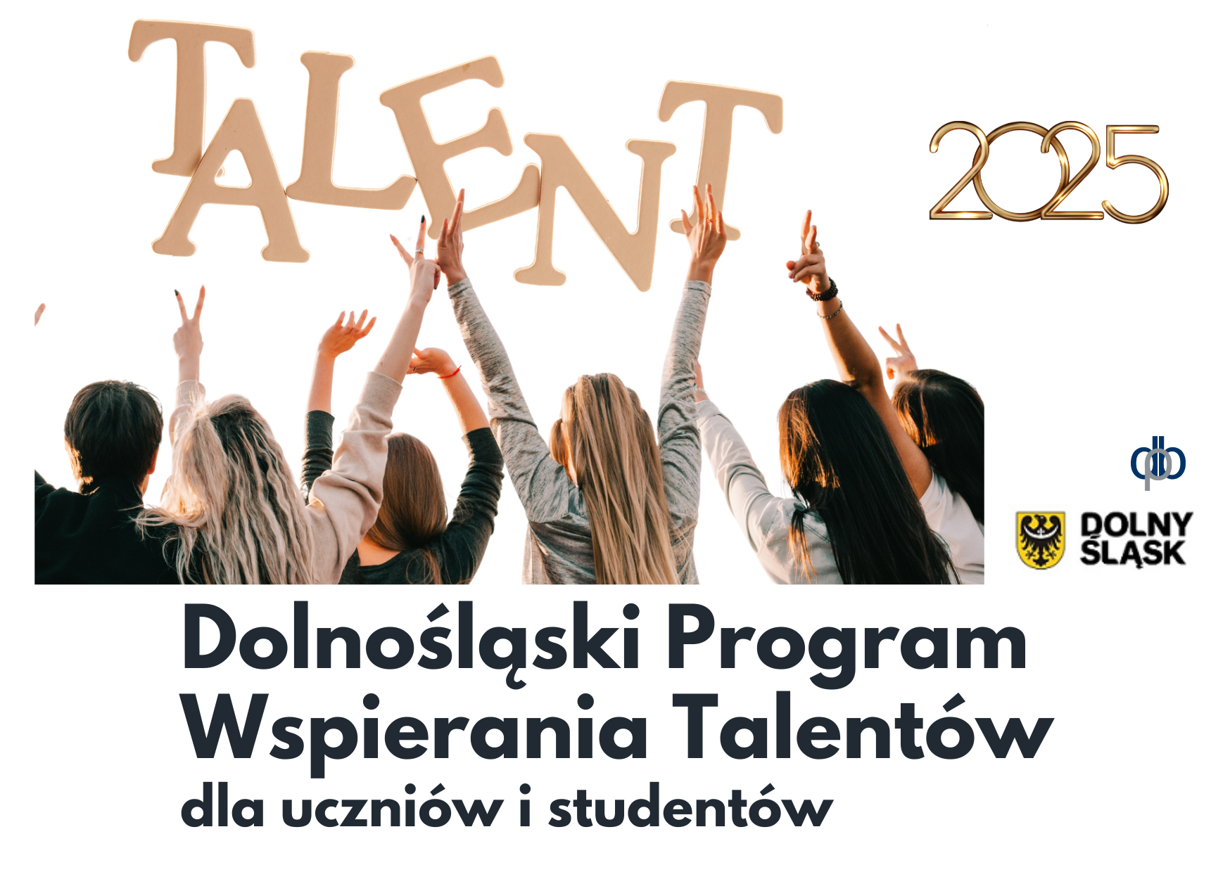 Grafika z linkiem do informacji o Dolnośląskim Programie Wspierania Talentów