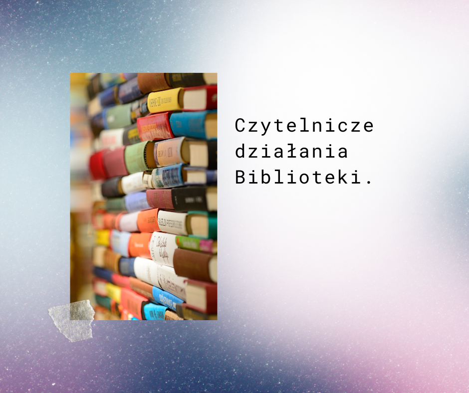 Grafika ilustracyjna: Aktywnie czytamy - Działania DBP