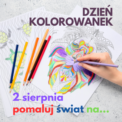 Dzień Kolorowanek: Kolorowanki na każdy temat - kolekcja kolorowanek do pobrania i online