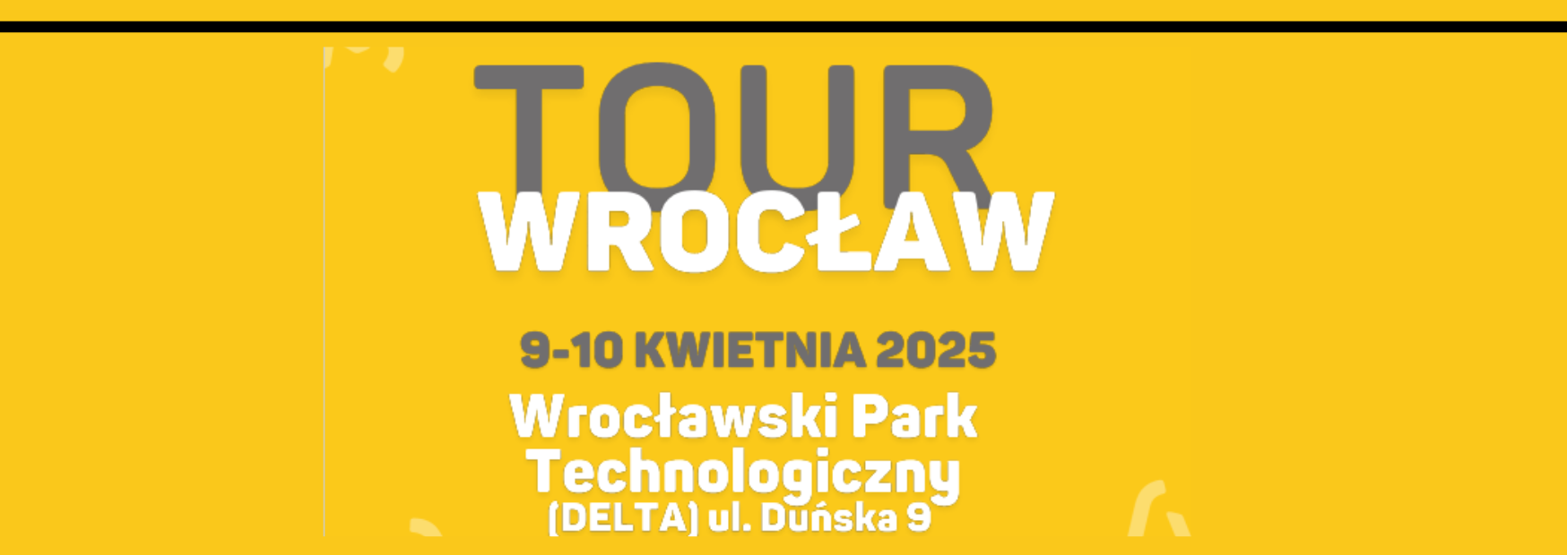 Grafika ilustracyjna do imprezy TOUR Wrocław