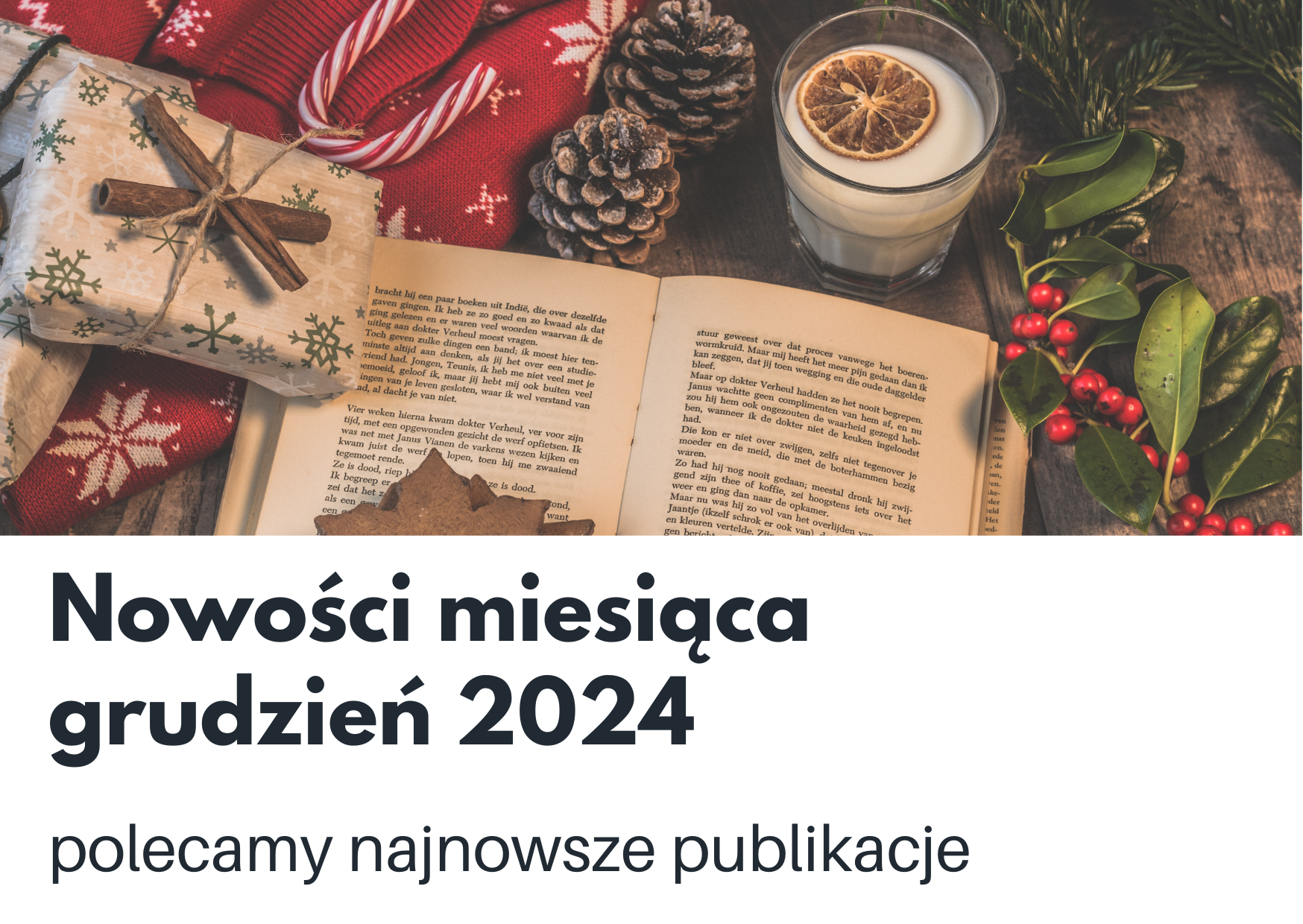 Nowości książkowe na grudzień 2024