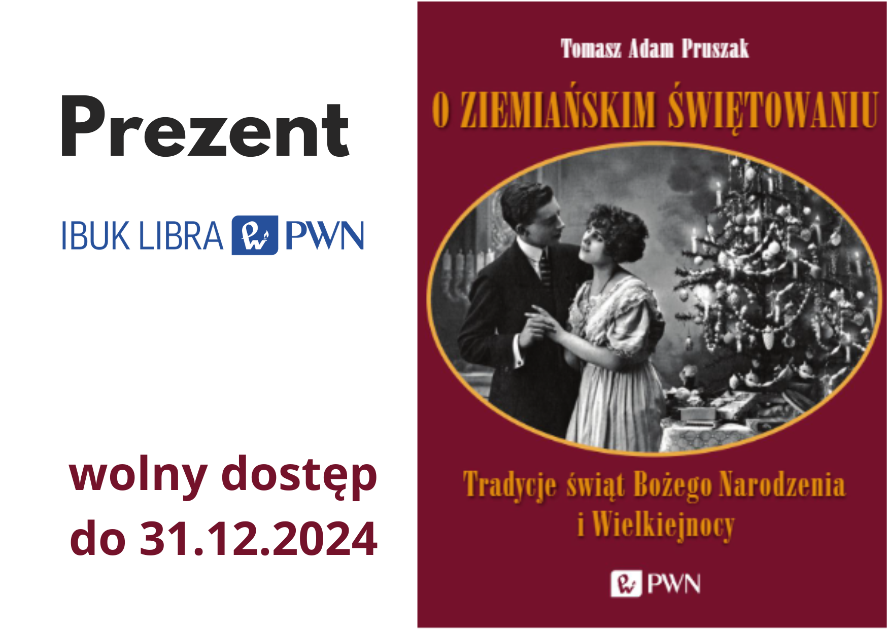 Prezent IBUK Libra na grudzień 2024: O ziemiańskim świętowaniu - link do opisu książki