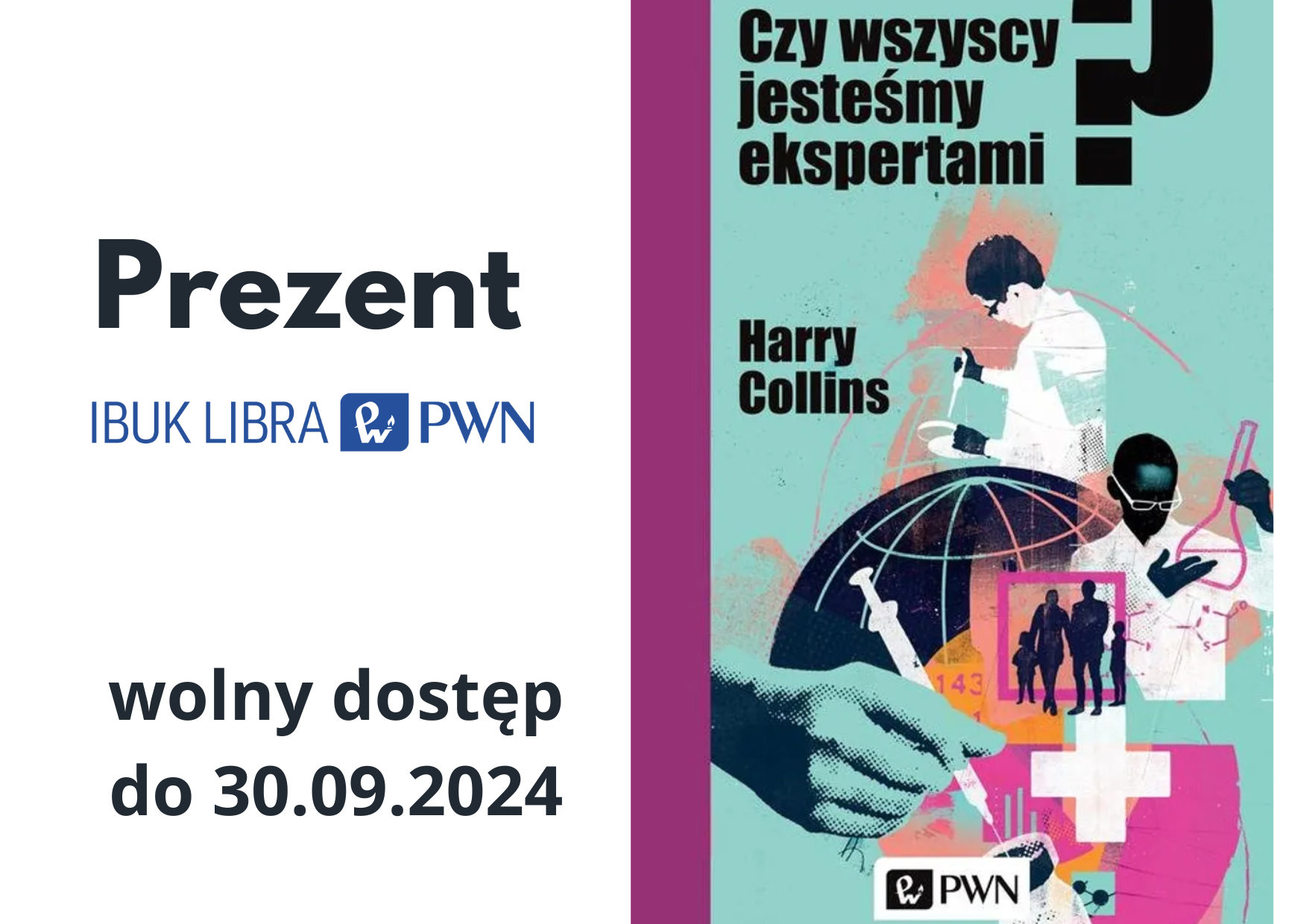 Prezent IBUK Libra na wrzesień 2024: Czy wszyscy jesteśmy ekspertami? - link do opisu książki