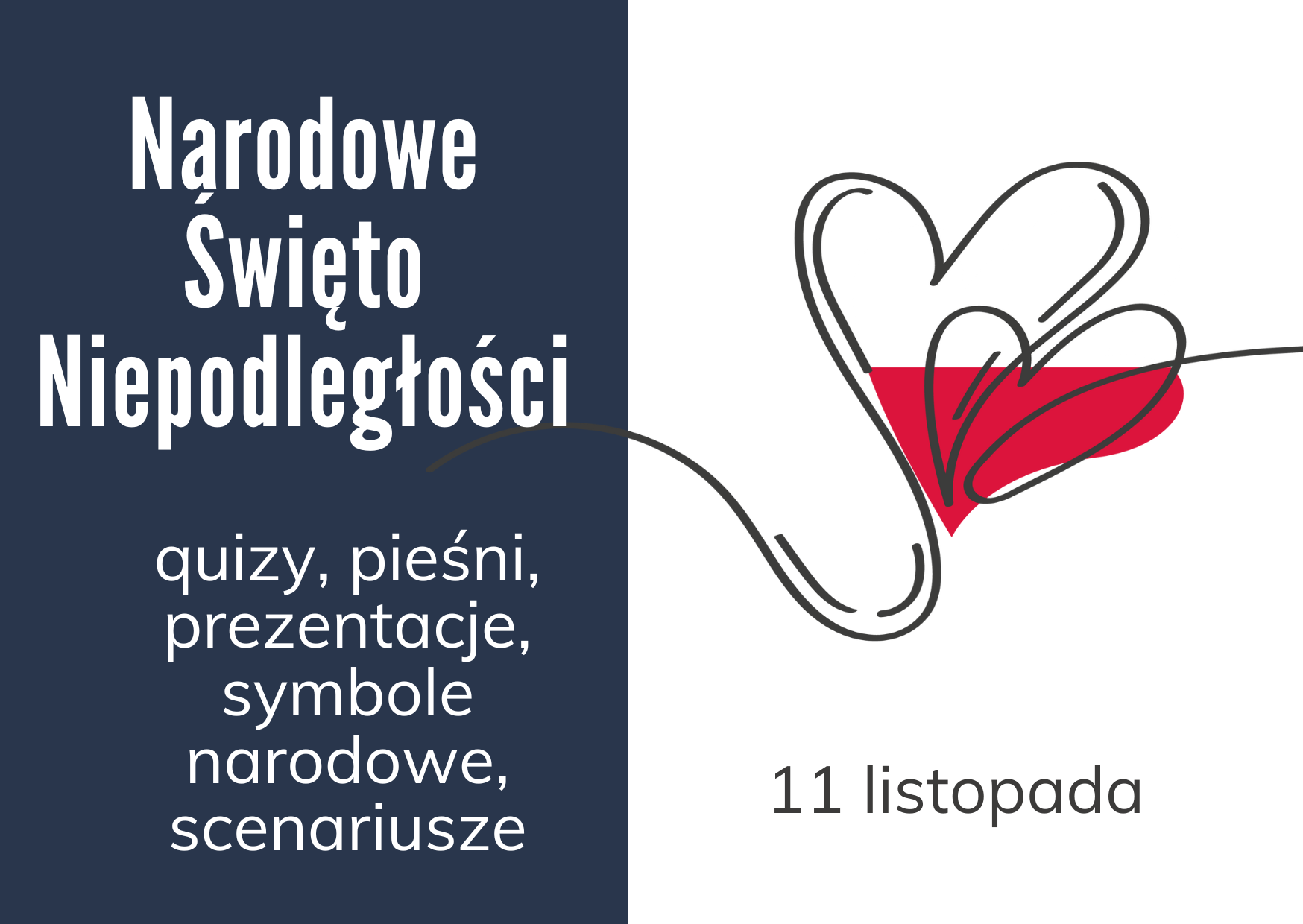 Narodowe Święto Niepodległości: kolekcja materiałów do wykorzystania (quizy, pieśni, prezentacje, symbole narodowe i inne)