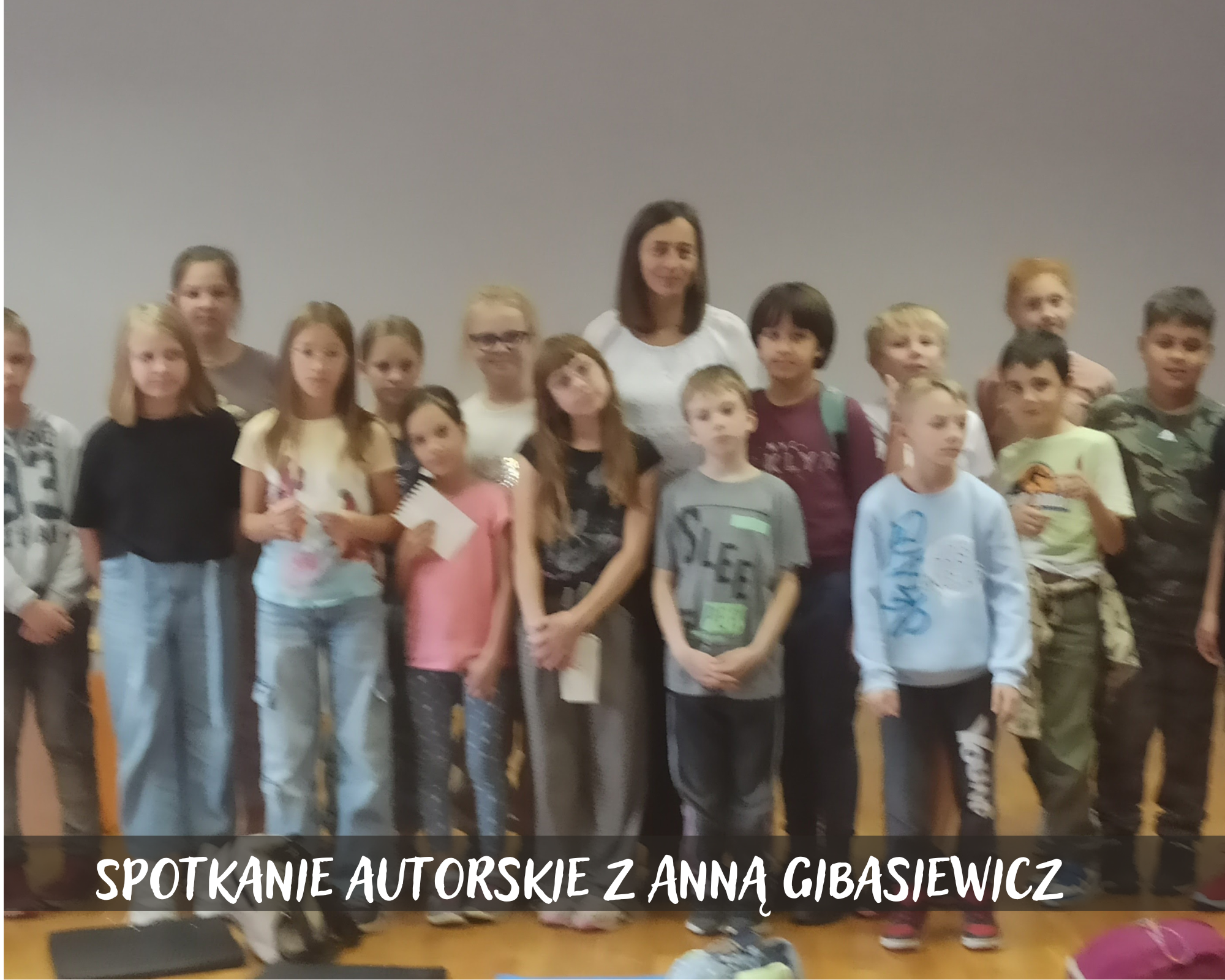 Spotkanie autorskie z Anną Gibasiewicz