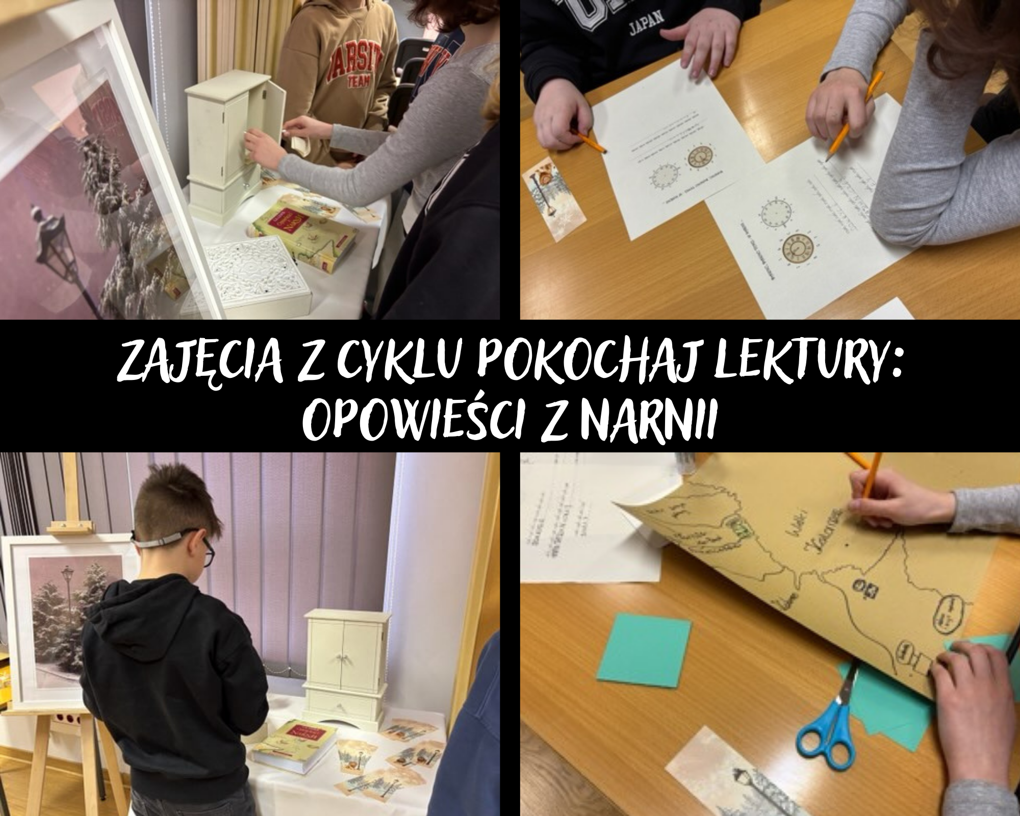 Grafika ilustracyjna: zajęcia z cyklu Pokochaj lektury
