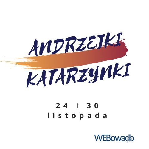 Andrzejki i Katarzynki listopad 2019
