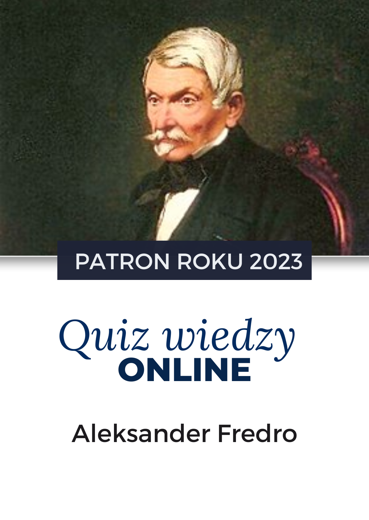 Quiz wiedzy online: Aleksander Fredro