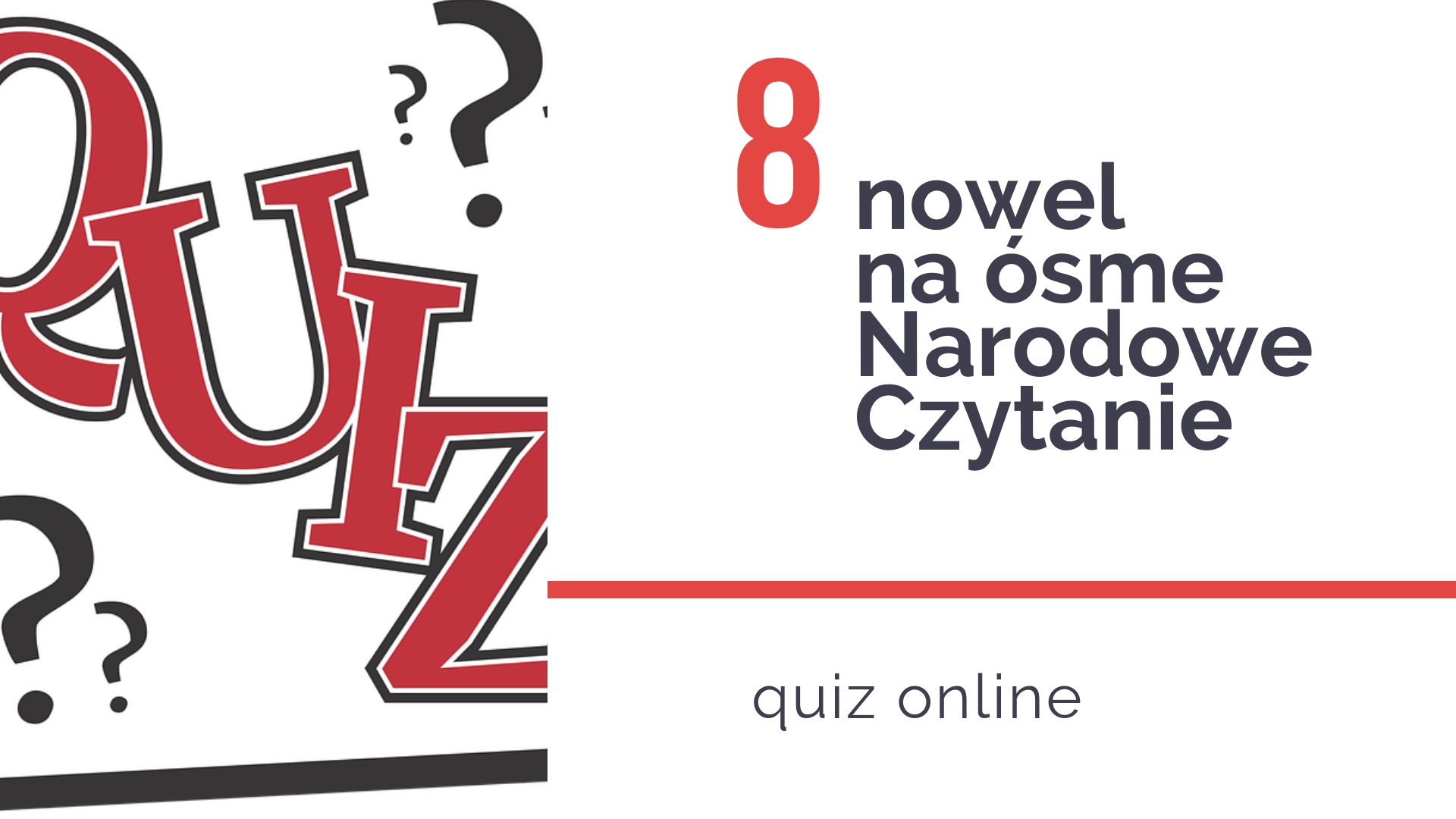 quiz nowele polskie 2019